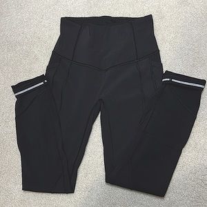 Like New- LULULEMON Fast and Free Tight, High-Rise, 23” Inseam, Size 2